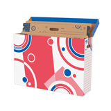 TREND File N Save System Bulletin Board Storage Box, Pack Of 2