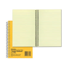 Load image into Gallery viewer, Rediform Brown Board Notebook, 5in x 7-3/4in, 1 Subject, 80 Sheets, Brown