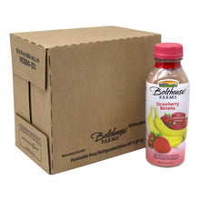 Load image into Gallery viewer, Bolthouse Farms Strawberry Banana 100% Fruit Juice Smoothies, 15.2 Fl Oz, Box Of 6 Smoothies