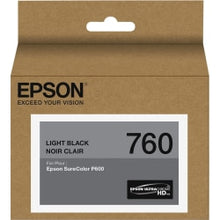 Load image into Gallery viewer, Epson UltraChrome HD T760 Original Ink Cartridge - Inkjet - Light Black - 1 Each