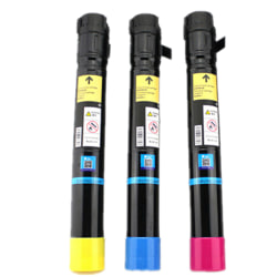 Xerox WC7525 Cyan; Magenta; Yellow High Yield Toner Cartridges, Pack Of 3, 3 CLRS WC7525 CMA