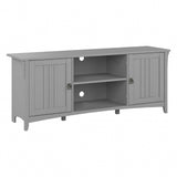 Bush Furniture Salinas TV Stand For 70in TVs, Cape Cod Gray, Standard Delivery