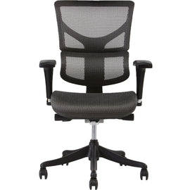 X-Chair X1 Ergonomic Mesh High-Back Task Chair, Gray