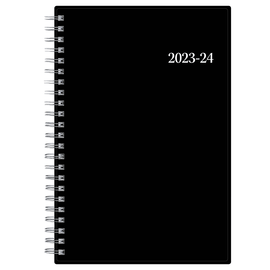 2023-2024 Blue Sky Enterprise Polypropylene Weekly/Monthly Academic Planner, 5in x 8in, July 2023 to June 2024, 130611-A