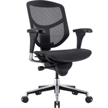 Load image into Gallery viewer, WorkPro Quantum 9000V2 Series Ergonomic Mesh/Mesh Mid-Back Chair, Black/Black, BIFMA Compliant