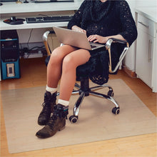 Load image into Gallery viewer, Cleartex AdvantagematPlus APET Chair Mat - Hard Floor Rectangular 46 x 60in - Hard Floor - 46in Length x 60in Width x 59.1 mil Depth - Rectangle - Amorphous Polyethylene Terephthalate (APET) - Clear