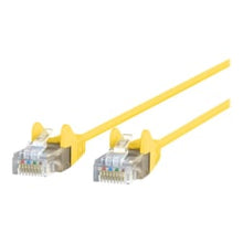 Load image into Gallery viewer, Belkin CAT6 Slim Gigabit Snagless UTP Ethernet Cable - 12 ft Category 6 Network Cable for Network Device, Notebook, Desktop Computer, Modem, Router, Wall Outlet - First End: 1 x RJ-45 Network - Male - Second End: 1 x RJ-45 Network - Male - 1 Gbit/s