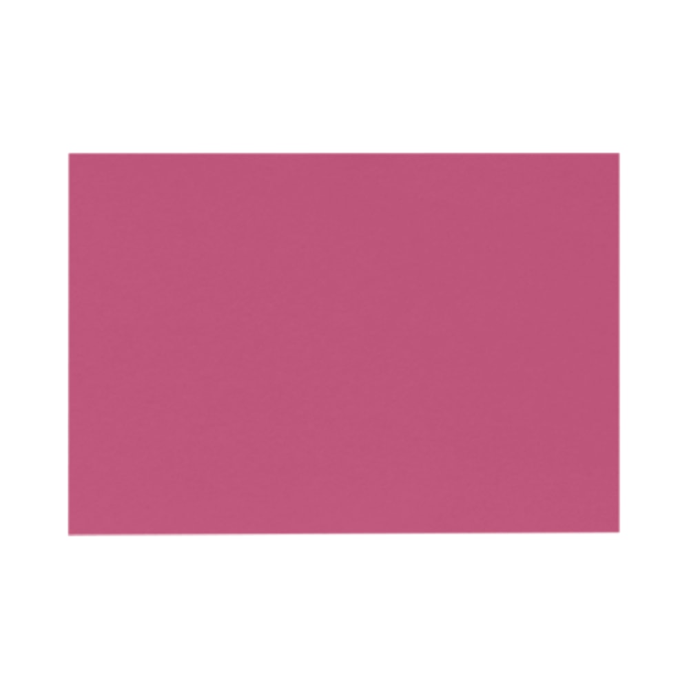 LUX Flat Cards, A1, 3 1/2in x 4 7/8in, Magenta Pink, Pack Of 500