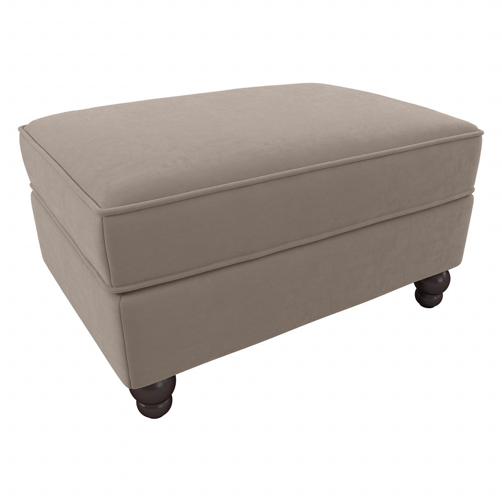 Bush Furniture Coventry Storage Ottoman, Tan, Standard Delivery