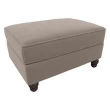 Load image into Gallery viewer, Bush Furniture Coventry Storage Ottoman, Tan, Standard Delivery