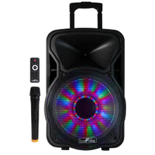 Load image into Gallery viewer, BeFree Sound Bluetooth Portable Party PA Speaker, Black