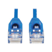 Load image into Gallery viewer, Tripp Lite Cat6a 10G Snagless Molded Slim UTP Network Patch Cable (M/M), Blue, 20 ft. - 20 ft Category 6a Network Cable for Computer, Server, Router, Printer, Switch, Network Device, Hub, Modem, Patch Panel, Photocopier - 28 AWG - Blue