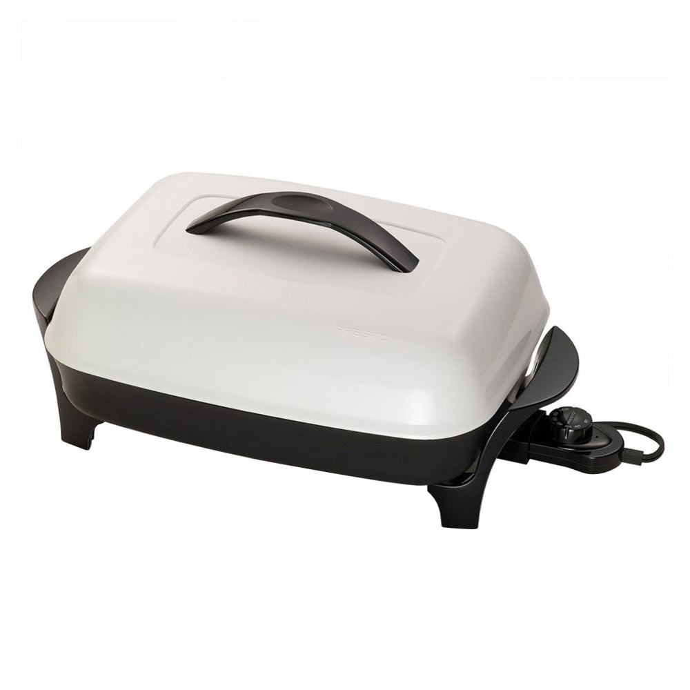 Presto! 16in Electric Skillet, White