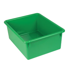 Load image into Gallery viewer, Stowaway 5in Letter Box Without Lid, Small Size, 5in x 10 1/2in x 13in, Green, Pack Of 4