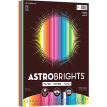 Load image into Gallery viewer, Astrobrights Smooth Multi-Use Printer &amp; Copy Paper, Assorted Colors, Letter (8.5in x 11in), 200 Sheets Per Pack, 28 Lb, 94 Brightness