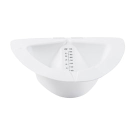 DMI Commode Specimen Measurer, 6inH x 5inW x 2inD, Clear