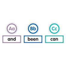 Load image into Gallery viewer, Schoolgirl Style Just Teach Bulletin Board Set, Word Wall, Pre-K - Grade 2, Pack Of 202