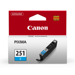 Canon CLI-251 Cyan Ink Tank, 6514B001