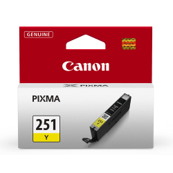 Canon CLI-251 Yellow Ink Tank, 6516B001