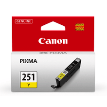 Load image into Gallery viewer, Canon CLI-251 Yellow Ink Tank, 6516B001