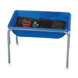 Childrens Factory Plastic Sensory Table, 18inH x 20inW x 7inD, Blue