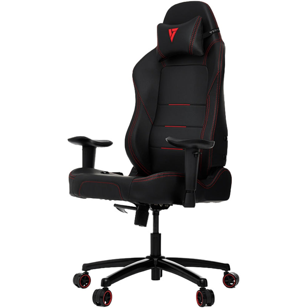 Vertagear PL 1000 Series Ergonomic Faux Leather High-Back Gaming Chair, Red