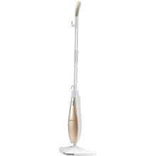 Load image into Gallery viewer, SALAV STM-402 Steam Mop with LED - 1100 W Motor - 14.40 fl oz Water Tank Capacity - Mop Pad, Carpet Glider - Carpet, Wooden Floor, Laminate Floor, Tile Floor - 16.40 ft Cable Length - AC Supply - 120 V AC - Gold