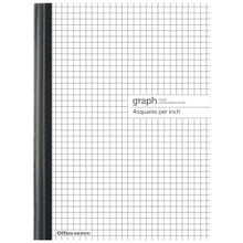 Load image into Gallery viewer, Office Depot Brand Composition Book, 8-1/2in x 11in, Quadrille Ruled, 80 Sheets, White