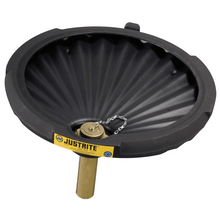 Load image into Gallery viewer, Justrite Spill Control Funnel, 3 1/4in x 21in, Black