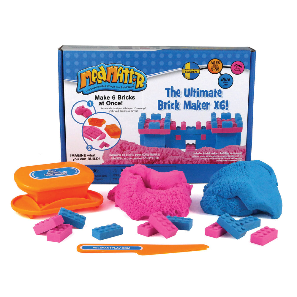 Relevant Play Mad Mattr Brick Maker X6