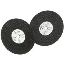 Load image into Gallery viewer, 3M Green Corps Cut-Off Wheels, 3in Diameter, 1/16in Thick, Pack Of 5 Wheels