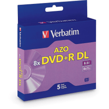 Load image into Gallery viewer, Verbatim - 5-Pack 8x DVD+R DL Disc Spindle