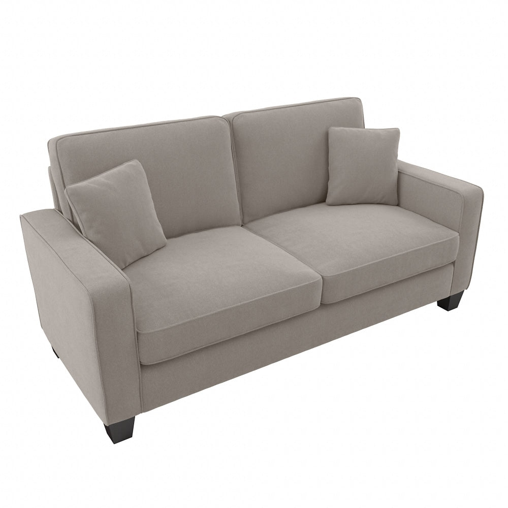 Bush Furniture Stockton 73inW Sofa, Beige Herringbone, Standard Delivery