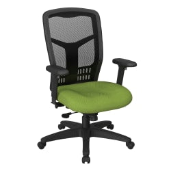 Office Star ProGrid Mesh High-Back Managers Chair, Green