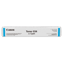 Load image into Gallery viewer, Canon 034 Cyan Toner Cartridge, 9453B001