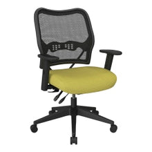 Load image into Gallery viewer, Office Star Deluxe Ergonomic Fabric AirGrid Back Executive Office Chair, Olive