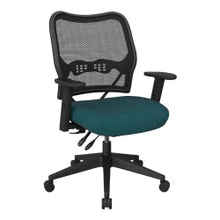 Load image into Gallery viewer, Office Star Deluxe Ergonomic Mesh AirGrid Back Executive Office Chair, Blue