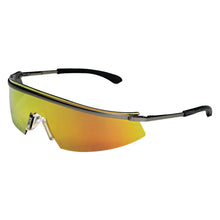 Load image into Gallery viewer, Triwear Metal Protective Eyewear, Fire Lens, Duramass HC, Platinum Frame