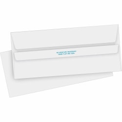 Business Source No. 10 Self-seal Invoice Envelopes - Business - #10 - 4 1/8in Width x 9 1/2in Length - 24 lb - Self-sealing - 500 / Box - White