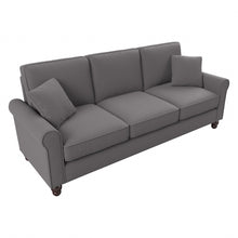 Load image into Gallery viewer, Bush Furniture Hudson 85inW Sofa, French Gray Herringbone, Standard Delivery
