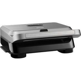 DeLonghi Livenza Compact All Day Grill 3-in-1 Waffle, Grill & Griddle Plates - SW13ABCS - Electric - Indoor