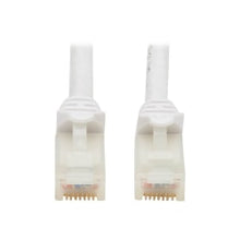 Load image into Gallery viewer, Tripp Lite Safe-IT Cat6a Ethernet Cable Antibacterial Snagless 10G MM 14ft  - 10 Gbit/s - Gold Plated Contact - CMX - 24 AWG - White