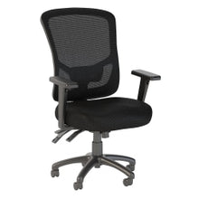 Load image into Gallery viewer, Bush Business Furniture Custom Comfort High Back Multifunction Ergonomic Mesh Office Chair, Black, Standard Delivery