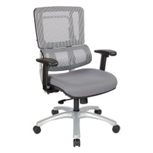 Load image into Gallery viewer, Pro-Line II Pro X996 Vertical Mesh High-Back Chair, Gray/Dove Steel/Silver