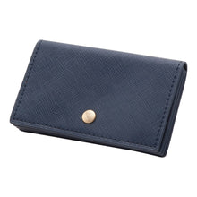 Load image into Gallery viewer, Realspace Faux Leather Business Card Holder, Navy