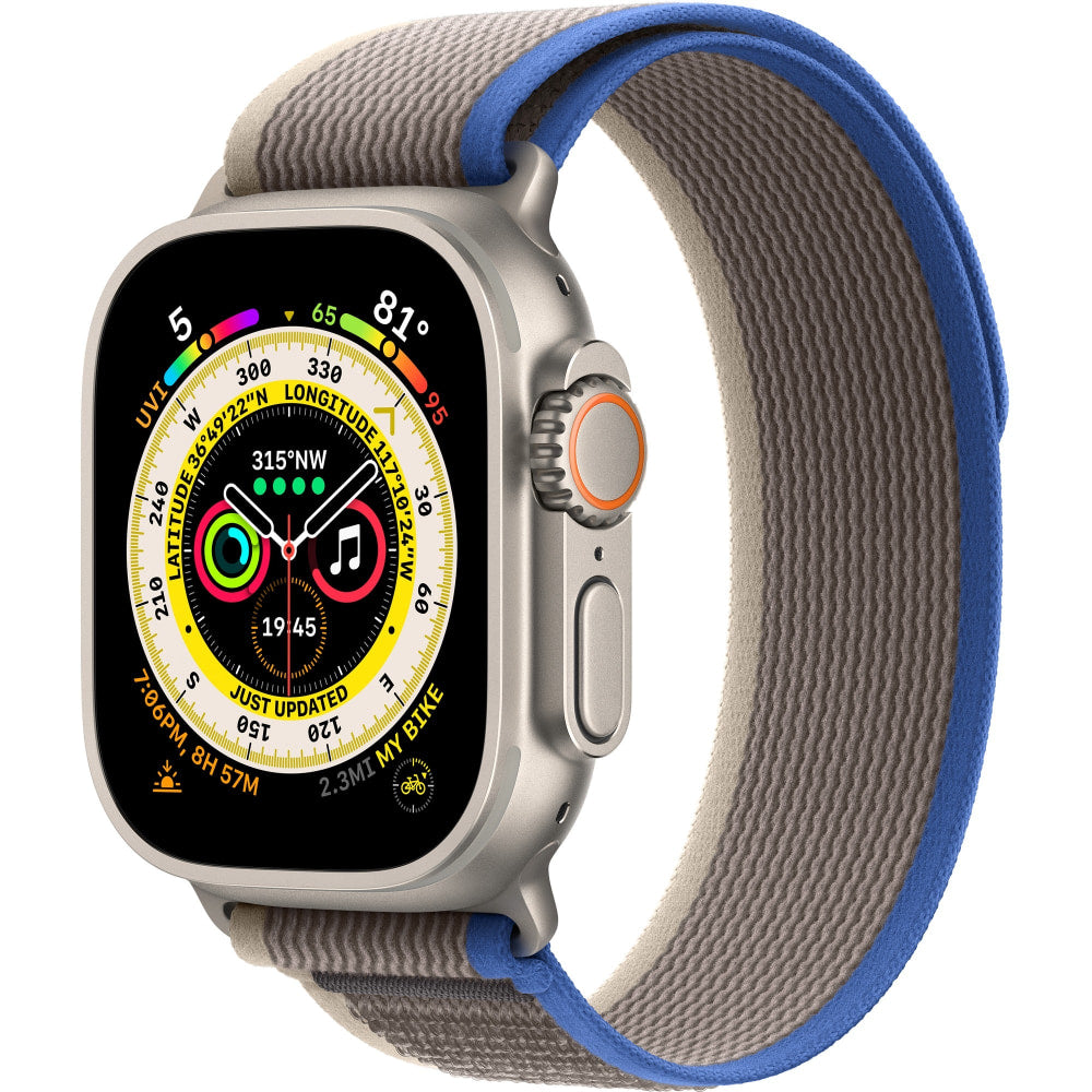 Apple Watch Ultra Smart Watch, 32GB, Blue/Gray