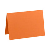 LUX Folded Cards, A9, 5 1/2in x 8 1/2in, Mandarin Orange, Pack Of 1,000