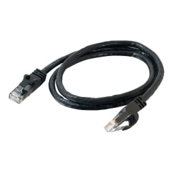 C2G 9ft Cat6 Snagless Unshielded (UTP) Ethernet Network Patch Cable - Black - Patch cable - RJ-45 (M) to RJ-45 (M) - 9 ft - UTP - CAT 6 - snagless, stranded - black