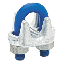 Load image into Gallery viewer, 1000-G Series Wire Rope Clips, 5/8 in, Galvanized Zinc