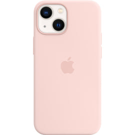Apple iPhone 13 mini Silicone Case with MagSafe - Chalk Pink - For Apple iPhone 13 mini Smartphone - Chalk Pink - Soft-touch, Silky - Scratch Resistant, Drop Resistant - Silicone, MicroFiber